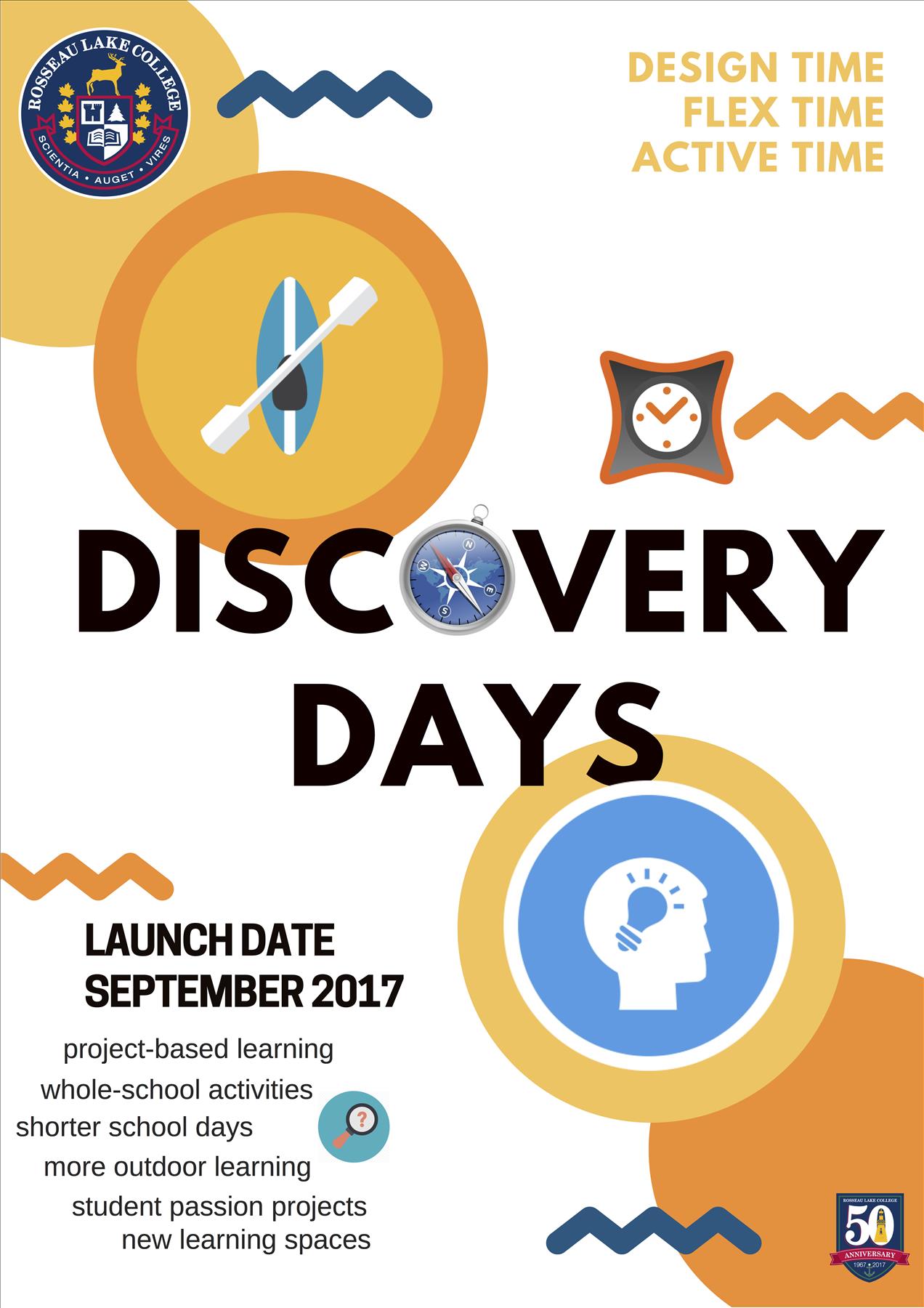 Discovery Days - Coming this September